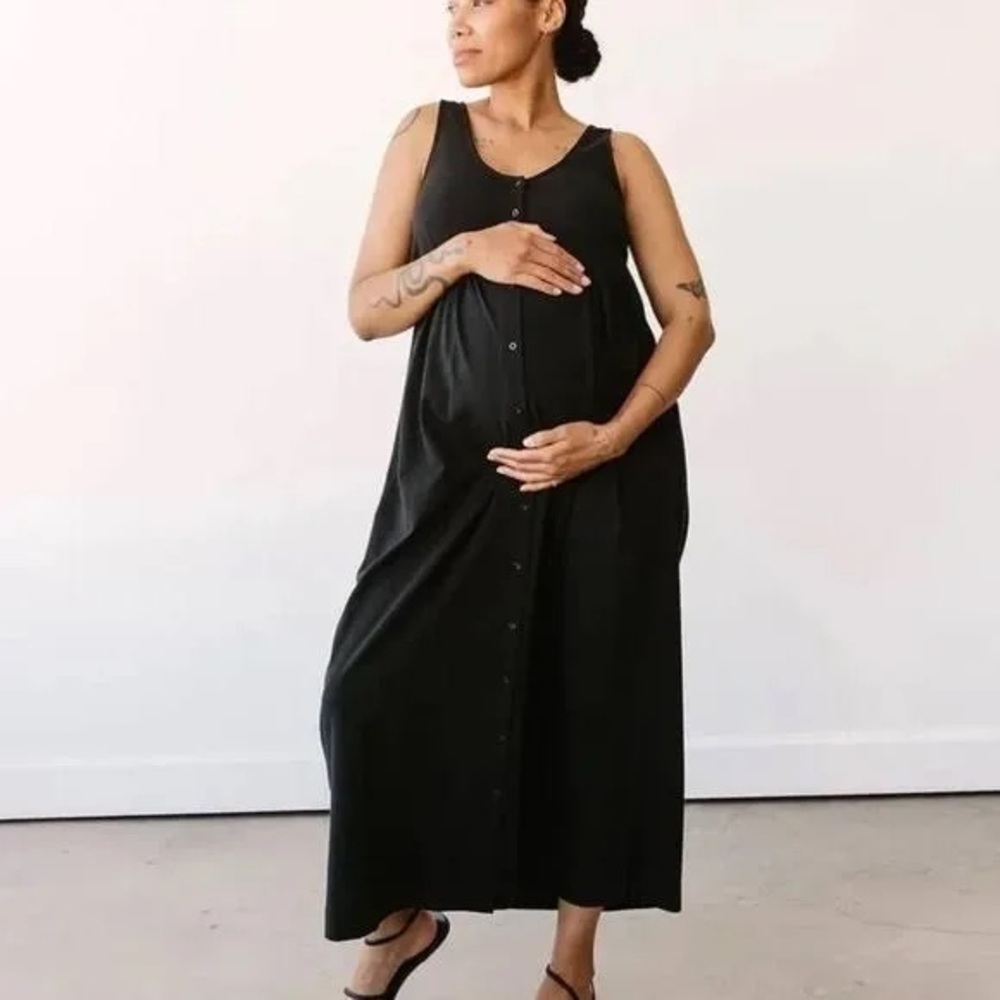 Storq Go-To Nursing Dress S / Black